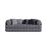 Kemi 3-Sitzer Sofa aus Boucle in Graphit (CORAL 80), 206x95x70 cm von Cosmopolitan Design – Bild 1