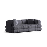 Kemi 3-Sitzer Sofa aus Boucle in Graphit (CORAL 80), 206x95x70 cm von Cosmopolitan Design – Bild 4