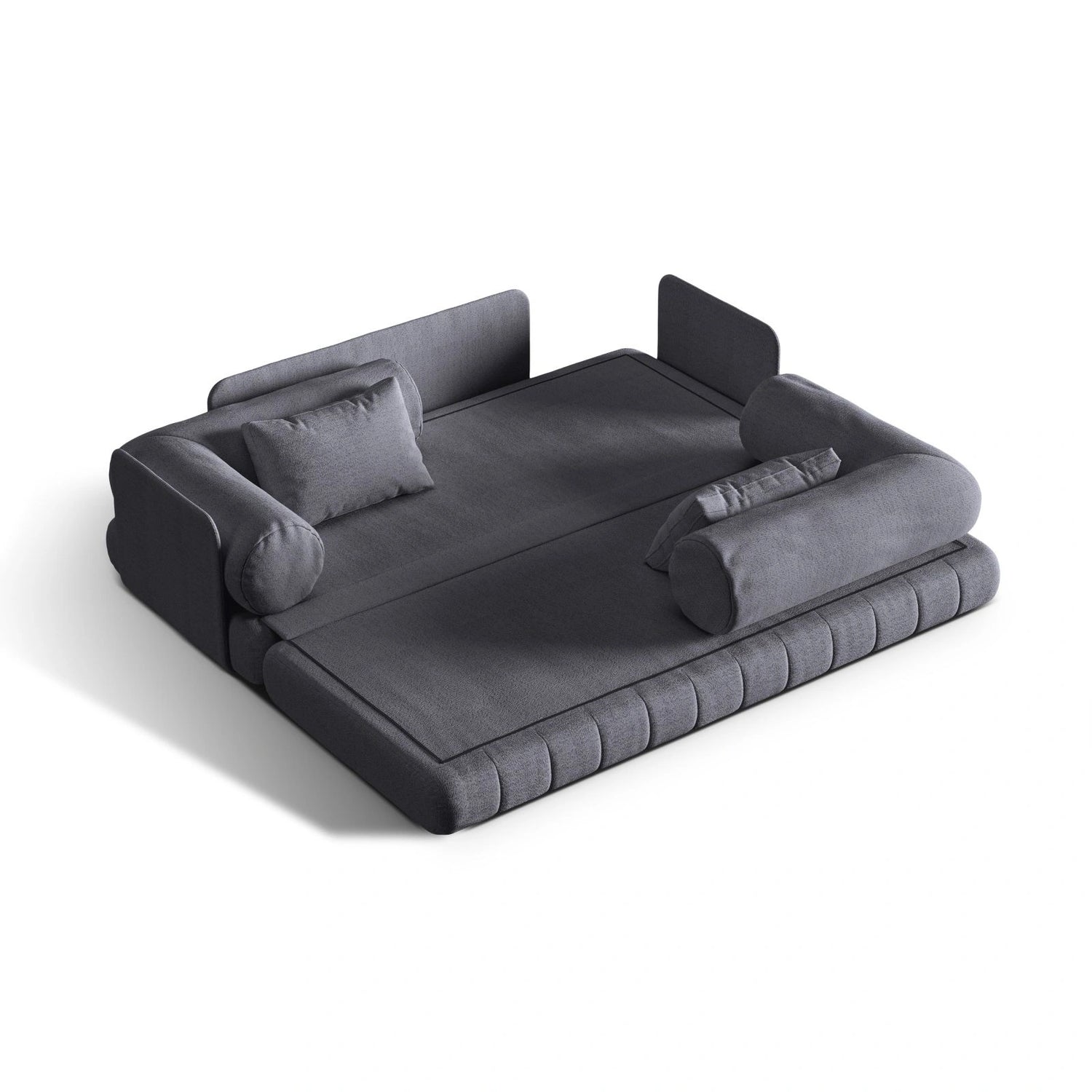 Kemi 3-Sitzer Sofa aus Boucle in Graphit (CORAL 80), 206x95x70 cm von Cosmopolitan Design – Bild 5