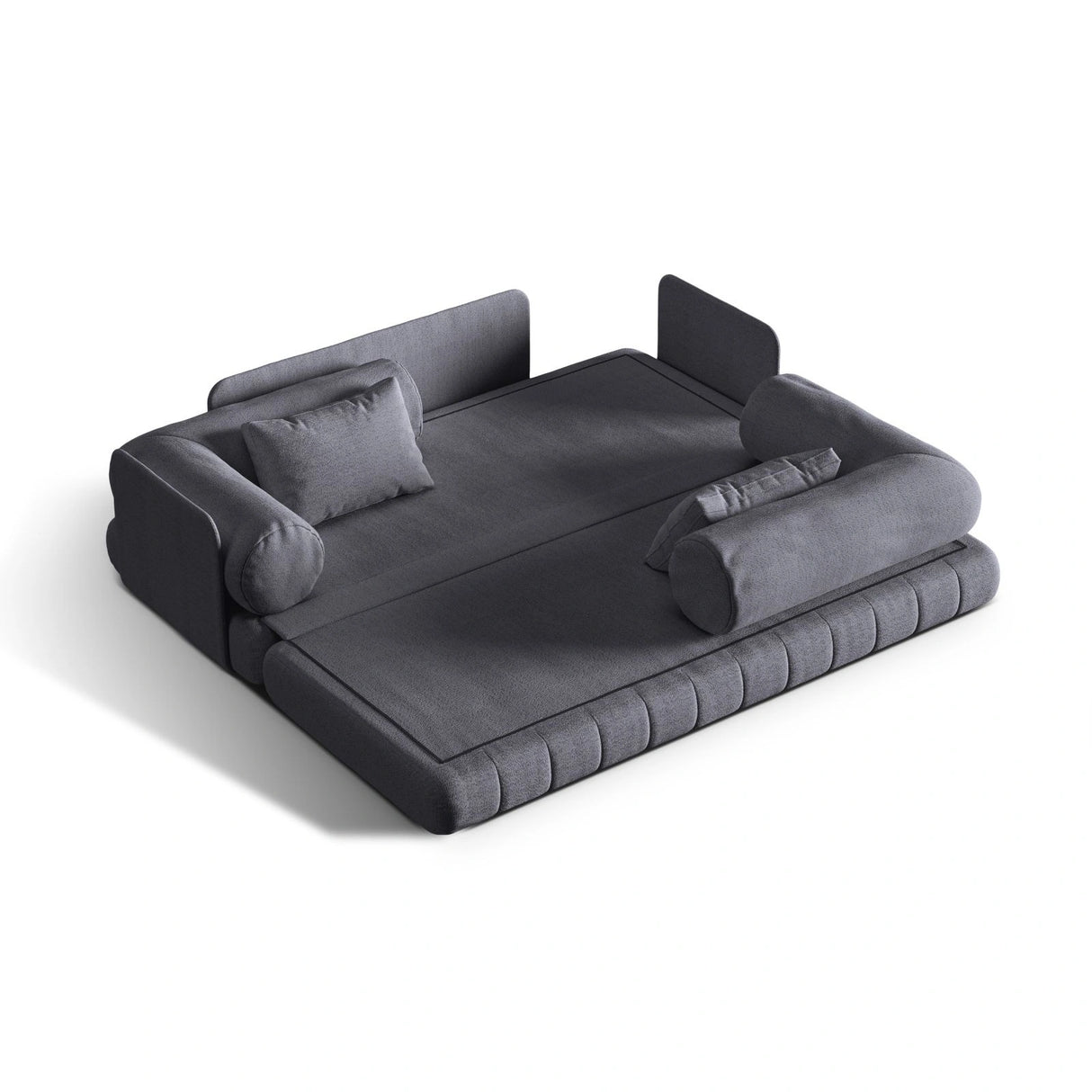 Kemi 3-Sitzer Sofa aus Boucle in Graphit (CORAL 80), 206x95x70 cm von Cosmopolitan Design – Bild 5