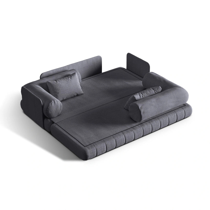 Kemi 3-Sitzer Sofa aus Boucle in Graphit (CORAL 80), 206x95x70 cm von Cosmopolitan Design – Bild 5