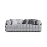 Kemi 3-Sitzer Sofa aus Boucle in Grau (CORAL 75), 206x95x70 cm von Cosmopolitan Design – Bild 1