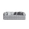 Kemi 3-Sitzer Sofa aus Boucle in Grau (CORAL 75), 206x95x70 cm von Cosmopolitan Design – Bild 1