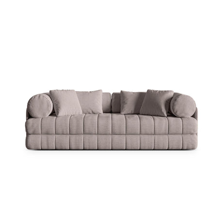 Kemi 3-Sitzer Sofa aus Boucle in Warmes Grau (CORAL 50), 206x95x70 cm von Cosmopolitan Design – Bild 1