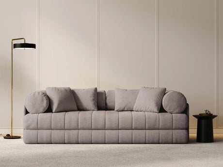 Kemi 3-Sitzer Sofa aus Boucle in Warmes Grau (CORAL 50), 206x95x70 cm von Cosmopolitan Design – Bild 2
