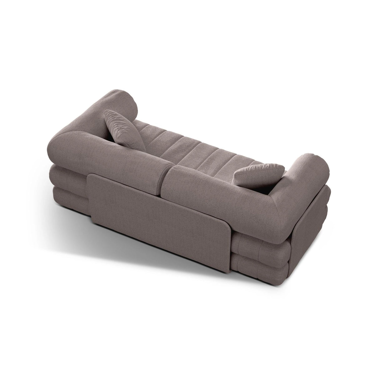 Kemi 3-Sitzer Sofa aus Boucle in Warmes Grau (CORAL 50), 206x95x70 cm von Cosmopolitan Design – Bild 6