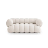Koge 2-Sitzer Sofa aus Chenille in Leichtes Beige (Eden 2 Pearl), 180x95 cm von Cosmopolitan Design – Bild 1