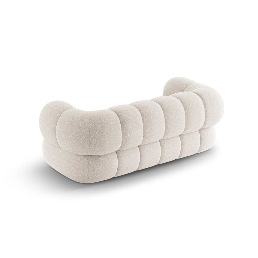 Koge 2-Sitzer Sofa aus Chenille in Leichtes Beige (Eden 2 Pearl), 180x95 cm von Cosmopolitan Design – Bild 5