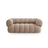 Koge 2-Sitzer Sofa aus Samt in Dunkelbeige (Vogue 3), 180x95 cm von Cosmopolitan Design – Bild 1
