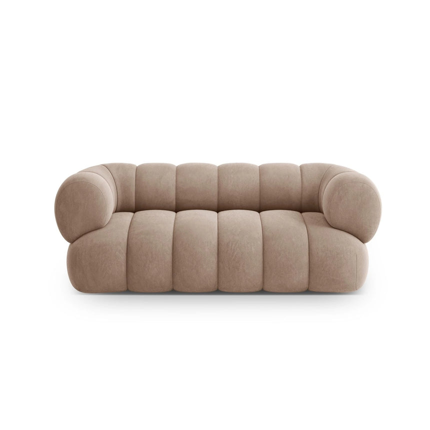 Koge 2-Sitzer Sofa aus Samt in Dunkelbeige (Vogue 3), 180x95 cm von Cosmopolitan Design – Bild 1