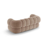 Koge 2-Sitzer Sofa aus Samt in Dunkelbeige (Vogue 3), 180x95 cm von Cosmopolitan Design – Bild 5