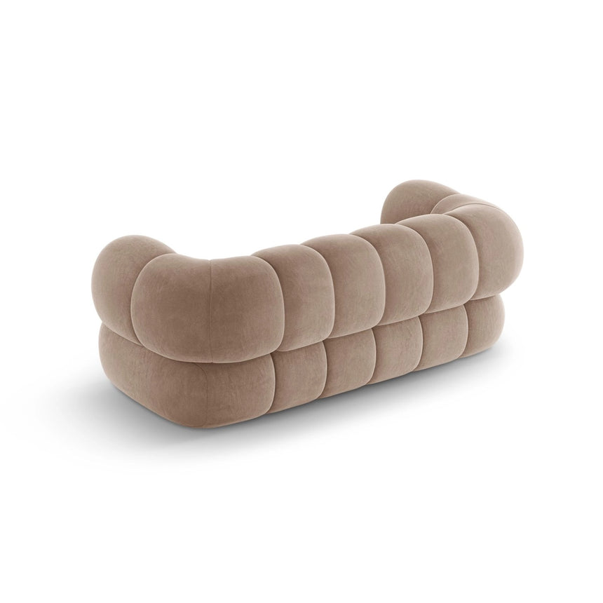 Koge 2-Sitzer Sofa aus Samt in Dunkelbeige (Vogue 3), 180x95 cm von Cosmopolitan Design – Bild 5