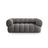 Koge 2-Sitzer Sofa aus Samt in Grau (Vogue 15), 180x95 cm von Cosmopolitan Design – Bild 1