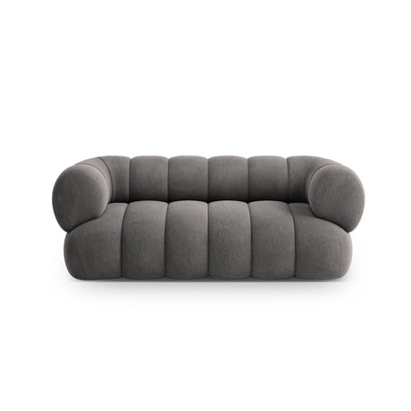 Koge 2-Sitzer Sofa aus Samt in Grau (Vogue 15), 180x95 cm von Cosmopolitan Design – Bild 1