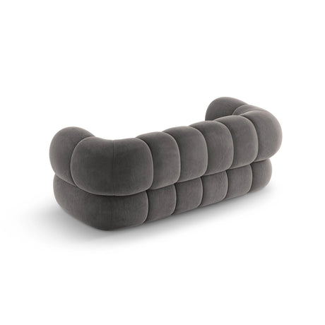 Koge 2-Sitzer Sofa aus Samt in Grau (Vogue 15), 180x95 cm von Cosmopolitan Design – Bild 5