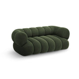 Koge 2-Sitzer Sofa aus Samt in Grün (Vogue 11), 180x95 cm von Cosmopolitan Design – Bild 4