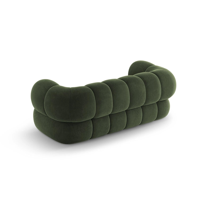 Koge 2-Sitzer Sofa aus Samt in Grün (Vogue 11), 180x95 cm von Cosmopolitan Design – Bild 5