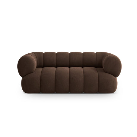 Koge 2-Sitzer Sofa aus Samt in Schokolade (Vogue 6), 180x95 cm von Cosmopolitan Design – Bild 1