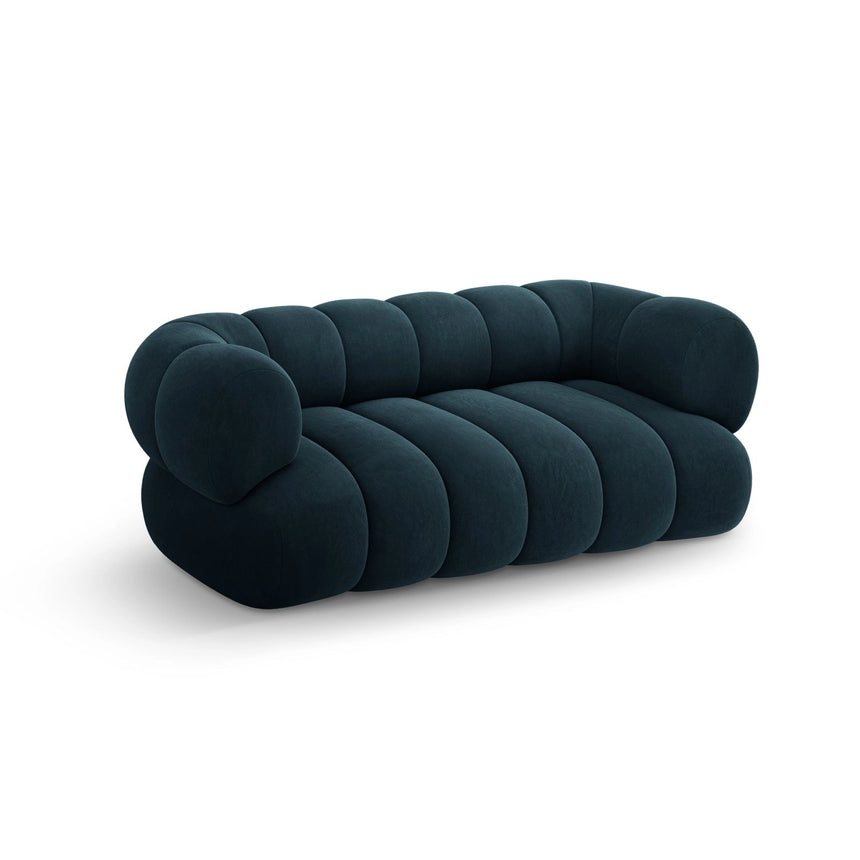 Koge 2-Sitzer Sofa aus Samt in Tiefes Petrol (Vogue 13), 180x95 cm von Cosmopolitan Design – Bild 4