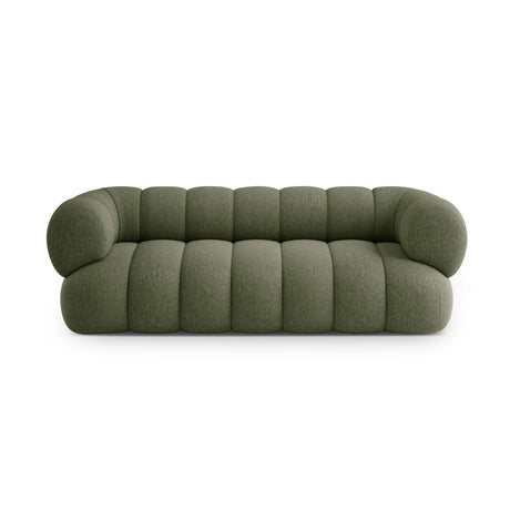 Koge 3-Sitzer Sofa aus Chenille in Grün (Eden 12 Olive), 210x95x70 cm von Cosmopolitan Design – Bild 1