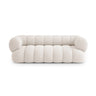 Koge 3-Sitzer Sofa aus Chenille in Hellbeige (Eden 2 Pearl), 210x95x70 cm von Cosmopolitan Design – Bild 1