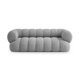 Koge 3-Sitzer Sofa aus Chenille in Hellgrau (Eden 18 Grey), 210x95x70 cm von Cosmopolitan Design – Bild 1