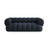 Koge 3-Sitzer Sofa aus Chenille in Marineblau (Eden 16 Deep Blue), 210x95x70 cm von Cosmopolitan Design – Bild 1