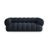 Koge 3-Sitzer Sofa aus Chenille in Marineblau (Eden 16 Deep Blue), 210x95x70 cm von Cosmopolitan Design – Bild 1