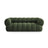 Koge 3-Sitzer Sofa aus Samt in Grün (Vogue 11), 210x95x70 cm von Cosmopolitan Design – Bild 1