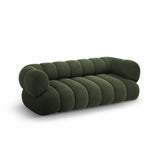 Koge 3-Sitzer Sofa aus Samt in Grün (Vogue 11), 210x95x70 cm von Cosmopolitan Design – Bild 4