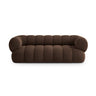 Koge 3-Sitzer Sofa aus Samt in Schokolade (Vogue 6), 210x95x70 cm von Cosmopolitan Design – Bild 1