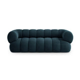 Koge 3-Sitzer Sofa aus Samt in Tiefes Petrol (Vogue 13), 210x95x70 cm von Cosmopolitan Design – Bild 1