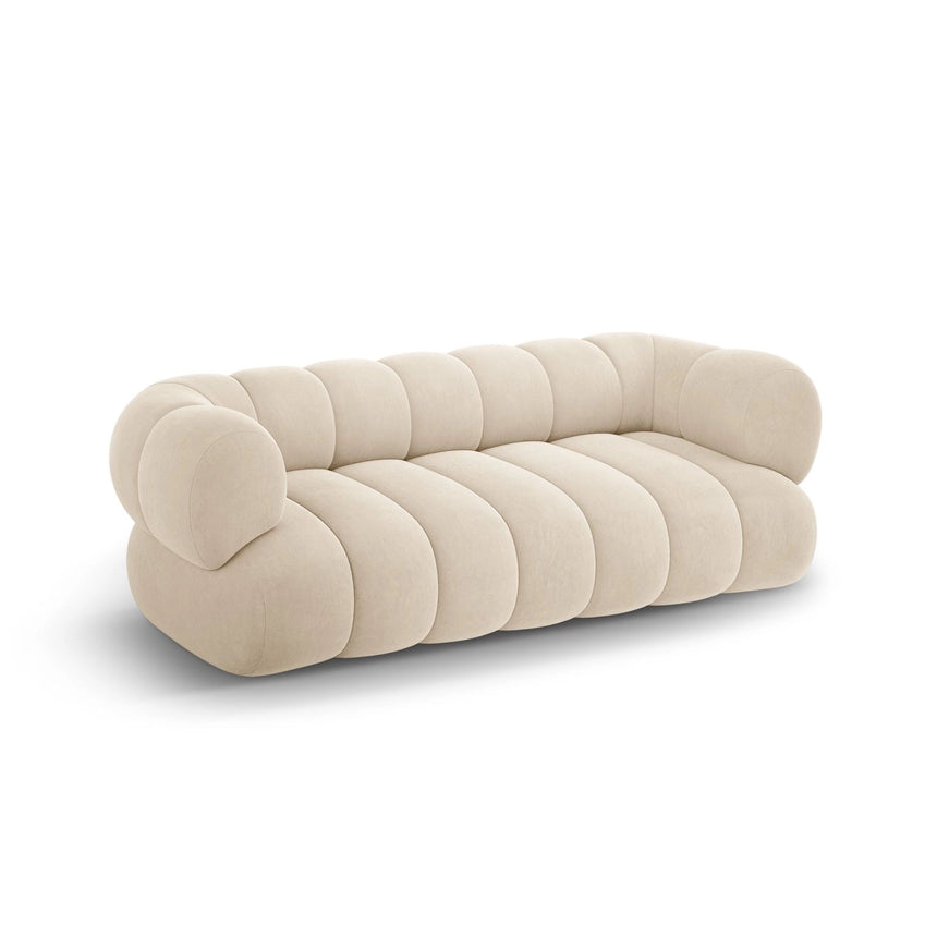 Koge 3-Sitzer Sofa aus Samt oder Chenille, 210x95x70 cm von Cosmopolitan Design – Bild 4