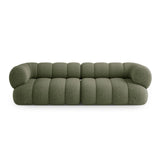 Koge 4-Sitzer Sofa aus Chenille in Grün (Eden 12 Olive), 240x95x70 cm von Cosmopolitan Design – Bild 1