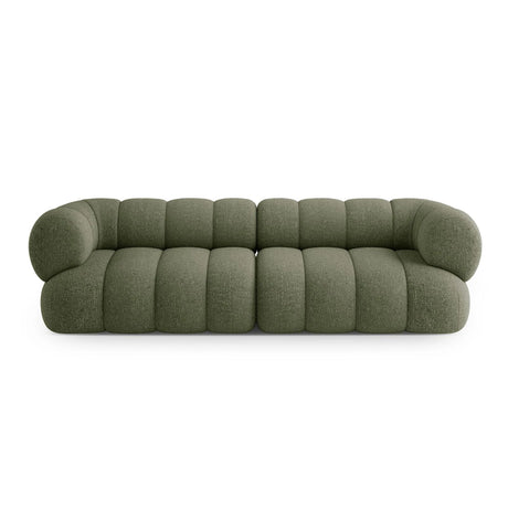 Koge 4-Sitzer Sofa aus Chenille in Grün (Eden 12 Olive), 240x95x70 cm von Cosmopolitan Design – Bild 1