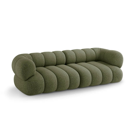 Koge 4-Sitzer Sofa aus Chenille in Grün (Eden 12 Olive), 240x95x70 cm von Cosmopolitan Design – Bild 4