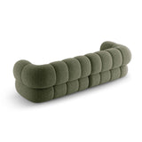 Koge 4-Sitzer Sofa aus Chenille in Grün (Eden 12 Olive), 240x95x70 cm von Cosmopolitan Design – Bild 5