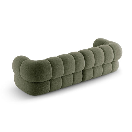 Koge 4-Sitzer Sofa aus Chenille in Grün (Eden 12 Olive), 240x95x70 cm von Cosmopolitan Design – Bild 5