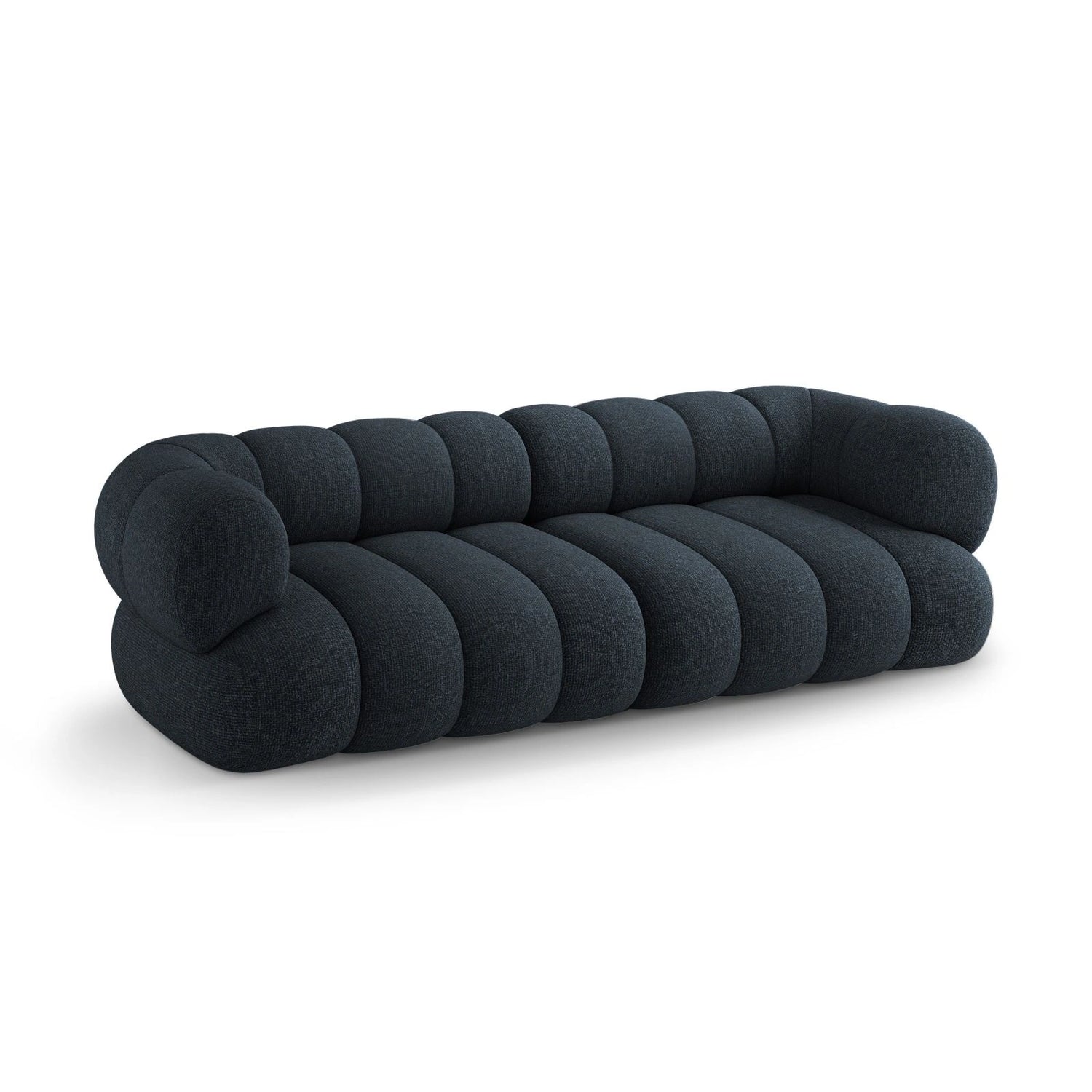 Koge 4-Sitzer Sofa aus Chenille in Hellgrau (Eden 18 Grey), 240x95x70 cm von Cosmopolitan Design – Bild 4