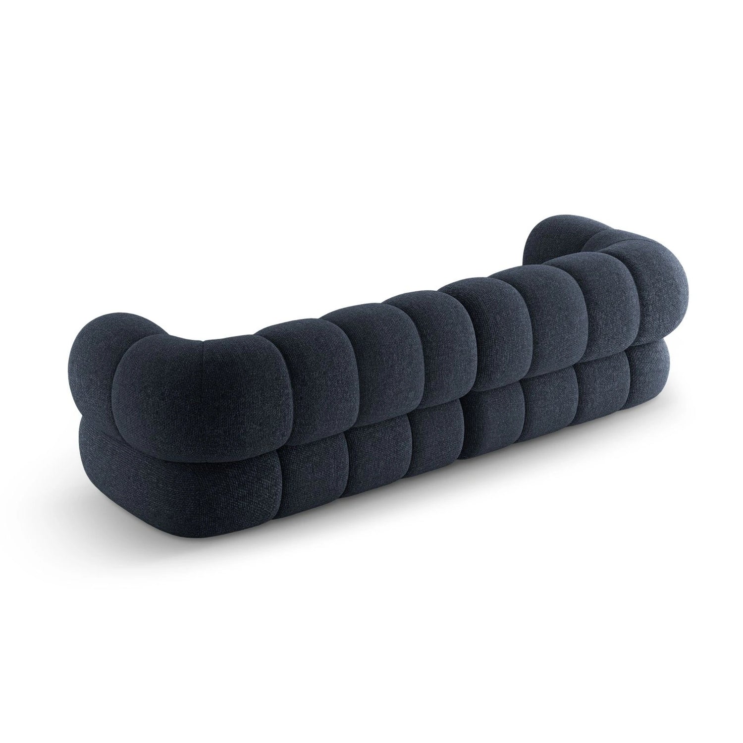 Koge 4-Sitzer Sofa aus Chenille in Hellgrau (Eden 18 Grey), 240x95x70 cm von Cosmopolitan Design – Bild 5