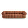 Koge 4-Sitzer Sofa aus Chenille in Ziegelstein (Eden 10 Terra), 240x95x70 cm von Cosmopolitan Design – Bild 1