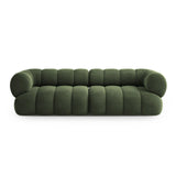Koge 4-Sitzer Sofa aus Samt in Grün (Vogue 11), 240x95x70 cm von Cosmopolitan Design – Bild 1