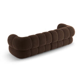 Koge 4-Sitzer Sofa aus Samt in Schokolade (Vogue 6), 240x95x70 cm von Cosmopolitan Design – Bild 5