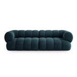 Koge 4-Sitzer Sofa aus Samt in Tiefes Petrol (Vogue 13), 240x95x70 cm von Cosmopolitan Design – Bild 1