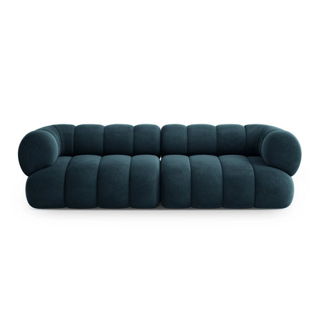 Koge 4-Sitzer Sofa aus Samt in Tiefes Petrol (Vogue 13), 240x95x70 cm von Cosmopolitan Design – Bild 1