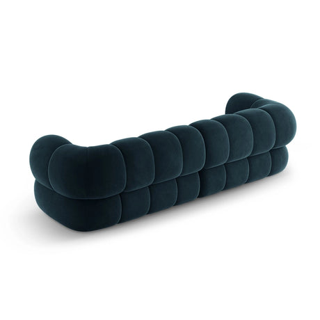 Koge 4-Sitzer Sofa aus Samt in Tiefes Petrol (Vogue 13), 240x95x70 cm von Cosmopolitan Design – Bild 5