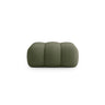 Koge Pouf aus Chenille in Grün (Eden 12 Olive), 95x95x40 cm von Cosmopolitan Design – Bild 1