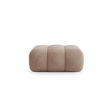 Koge Pouf aus Samt in Dunkelbeige (Vogue 3), 95x95x40 cm von Cosmopolitan Design – Bild 1