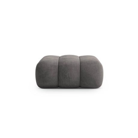 Koge Pouf aus Samt in Grau (Vogue 15), 95x95x40 cm von Cosmopolitan Design – Bild 1