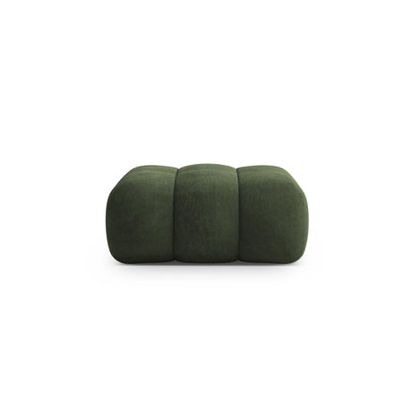 Koge Pouf aus Samt in Grün (Vogue 11), 95x95x40 cm von Cosmopolitan Design – Bild 1